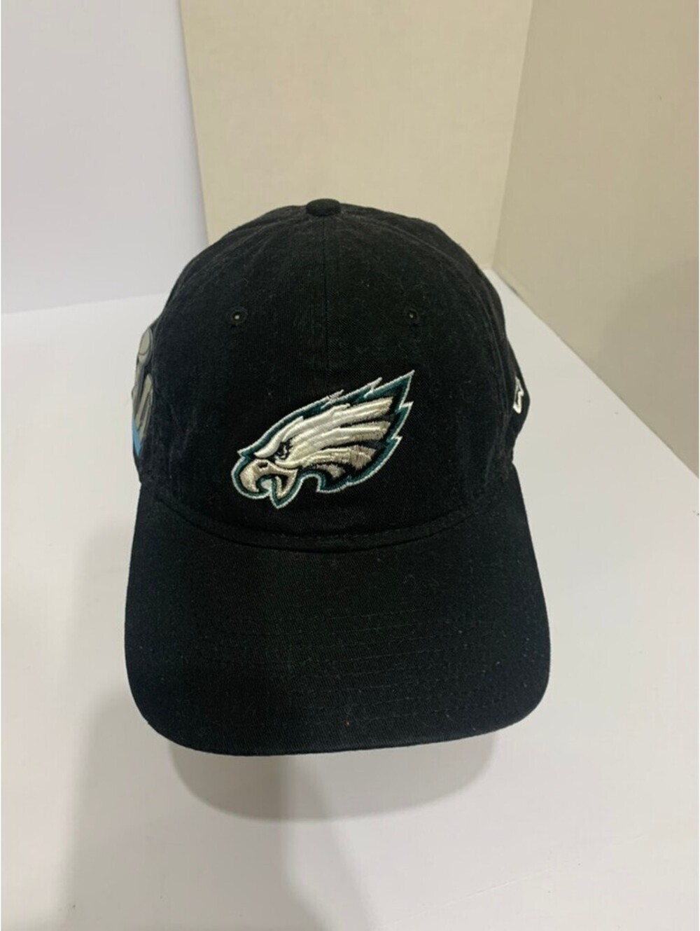 Philadelphia Eagles Super Bowl LII 52 New Era 9Twenty Black Adjustable Hat Cap